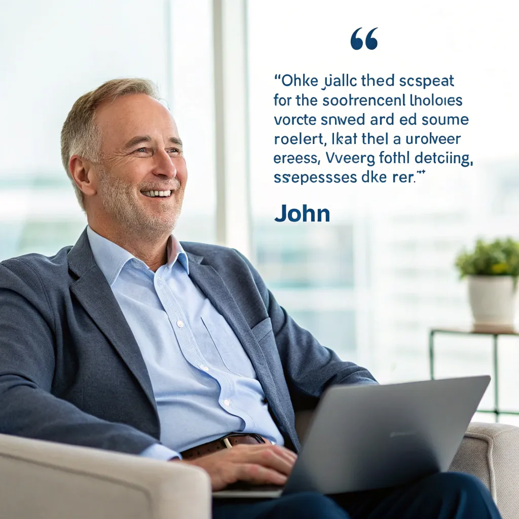 Testimonial from John